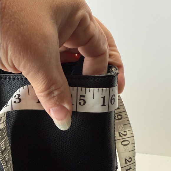 Kate Spade Black and Pink Rose Nylon And Leather Floral Tote. Previously Loved - Picture 12 of 15